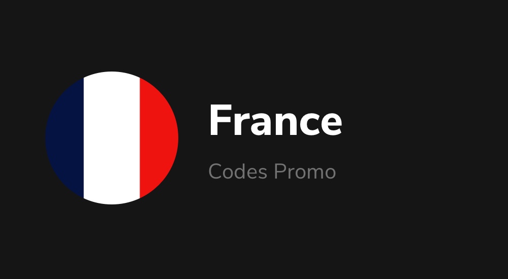 france codes promo